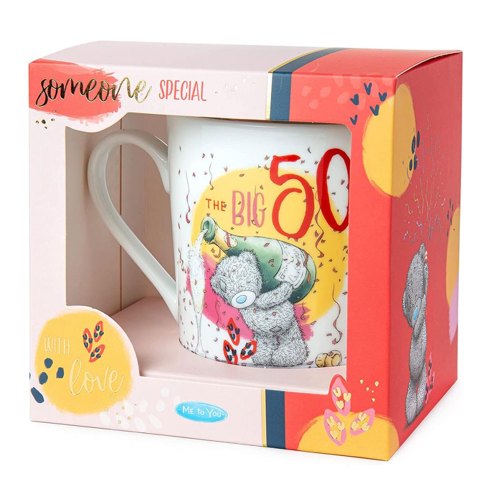 50th Birthday Me to You Bear Boxed Mug Extra Image 1